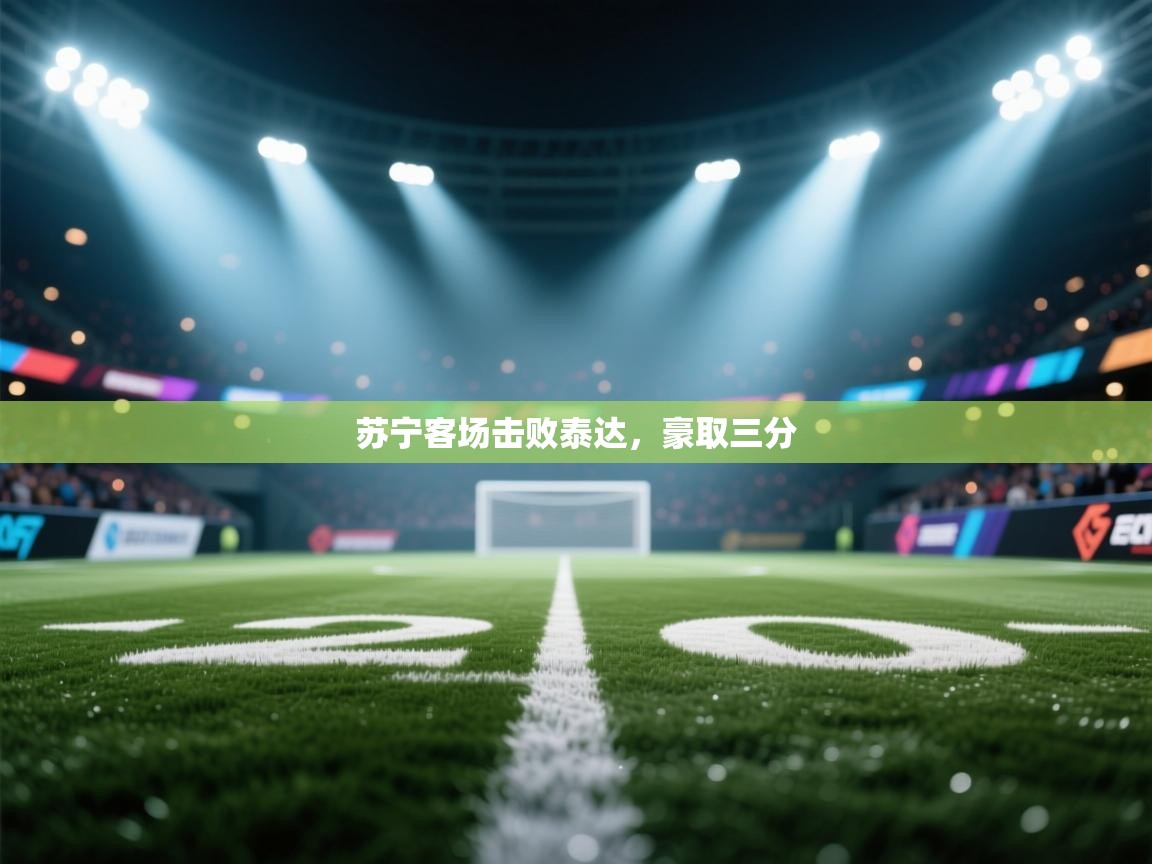 苏宁客场击败泰达,豪取三分 第1张